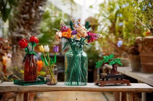 国产乐高花束拍照视频