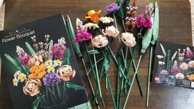 国产乐高花束拍照视频